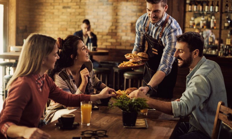 restaurant customers