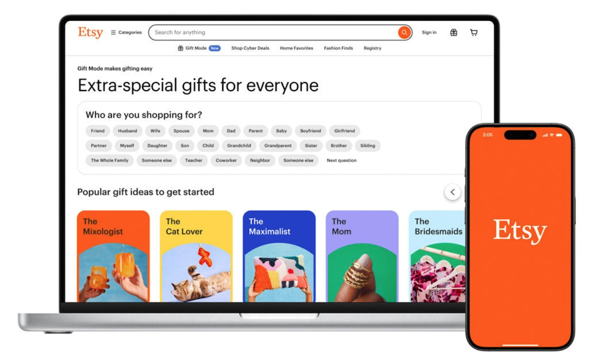 Etsy Launches AI Powered Shopping Tool For Selecting Gifts PYMNTS Com