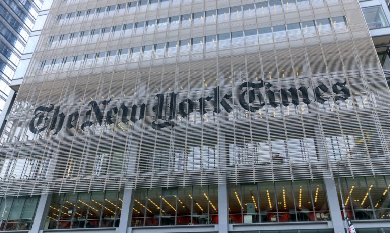 The New York Times building