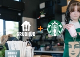 GrubHub, Starbucks, partnerships, delivery