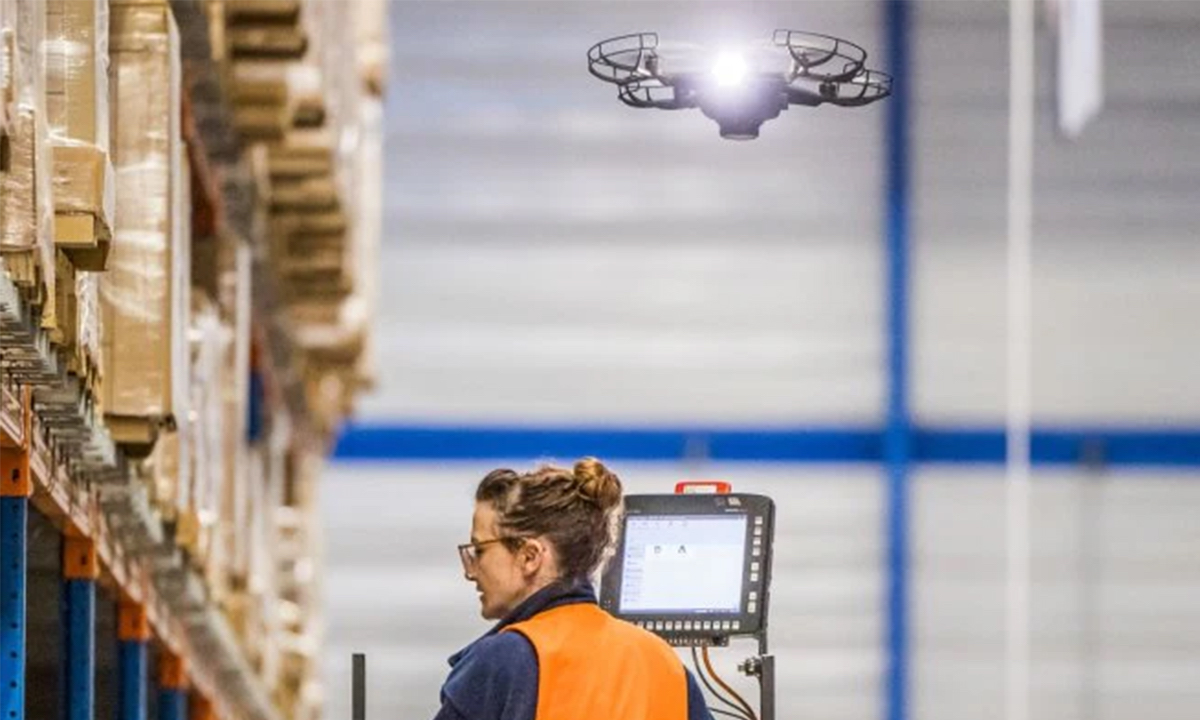 IKEA expands use of AI-supported drones in its warehouses