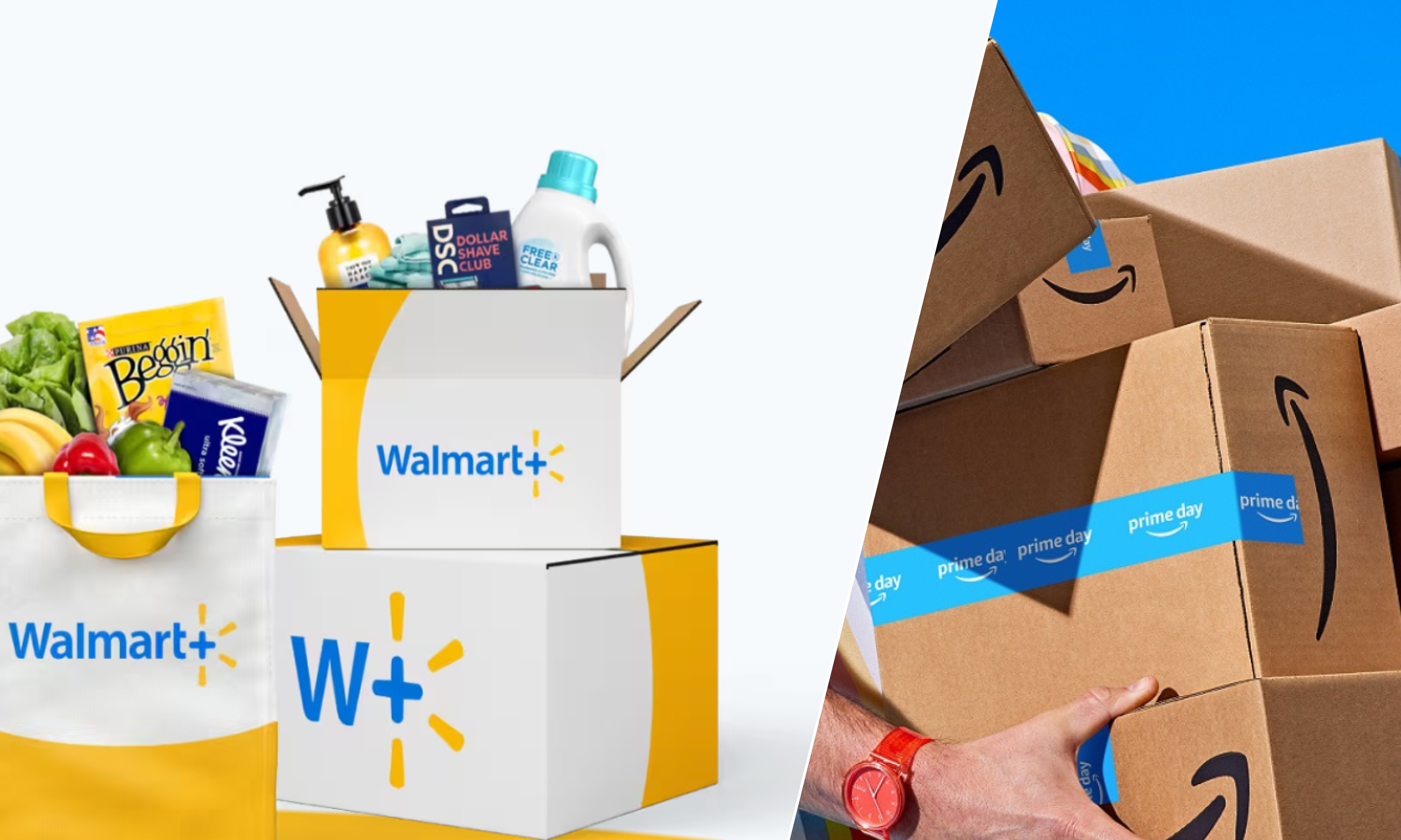 Amazon Prime Day and Walmart+ Week: Shoppers have stocked up