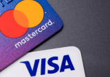 Mastercard and Visa cards