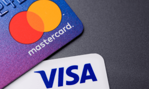 Mastercard and Visa cards