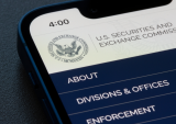 Securities and Exchange Commission on smartphone